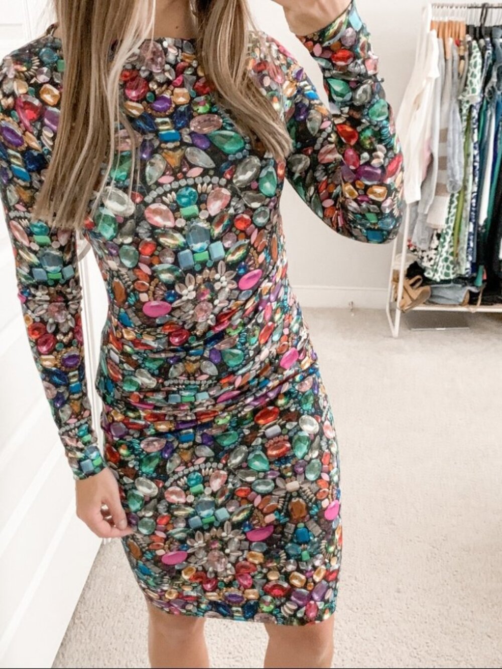 Nicole Miller Artelier Luxuriant Jersey Dress